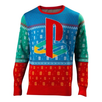 Pulover de Craciun Playstation Tokyo Christmas Marimea XL Pulover de Craciun Playstation Tokyo Christmas Marimea XL