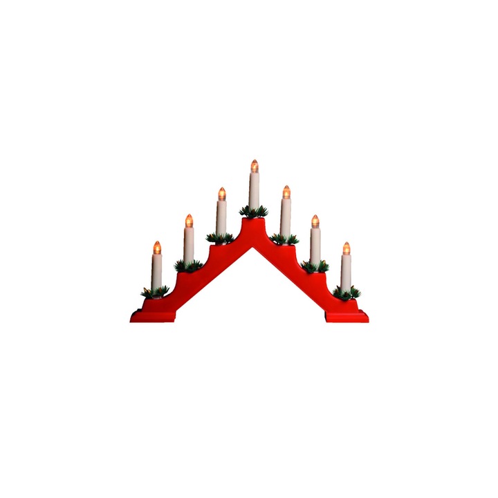 Home LED-es gyertyapiramis