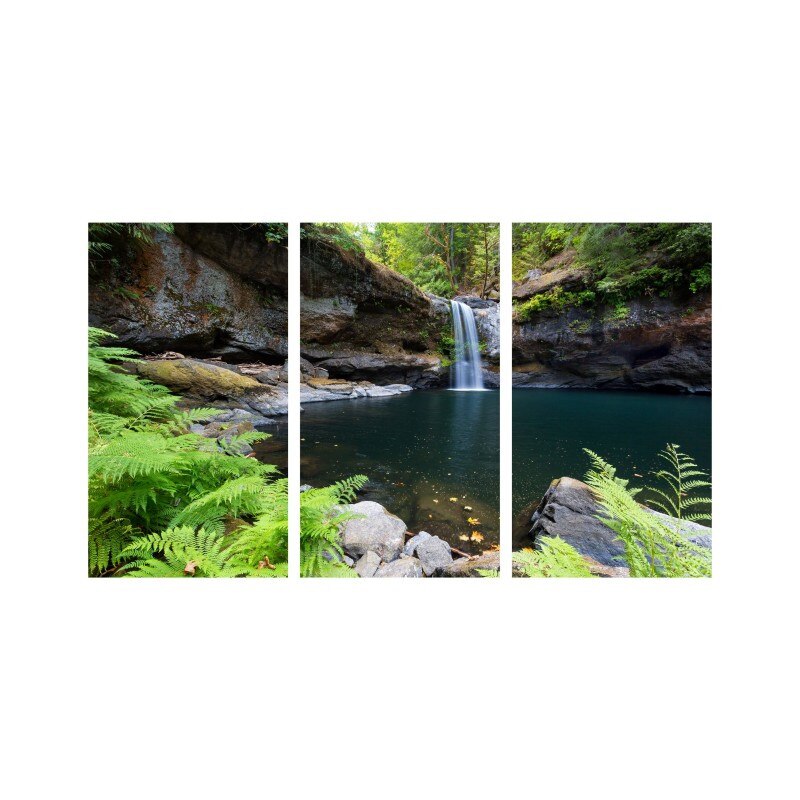 Set tablouri Multicanvas 3 piese 150x90 cm, peisaj 131