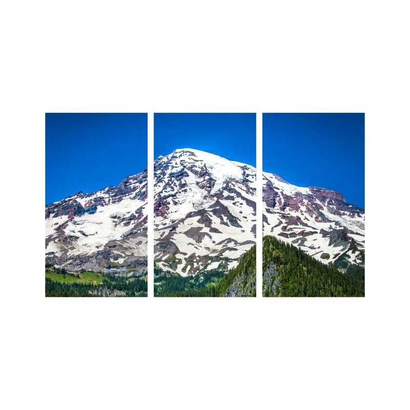 Set tablouri Multicanvas 3 piese 150x90 cm, peisaj 24