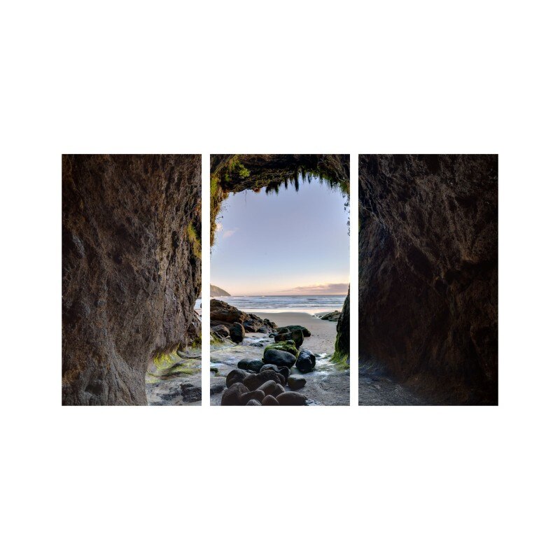 Set tablouri Multicanvas 3 piese 150x90 cm, peisaj 101