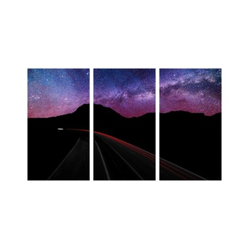 Set tablouri Multicanvas 3 piese 150x90 cm, peisaj 10 Set tablouri Multicanvas 3 piese 150x90 cm, peisaj 10