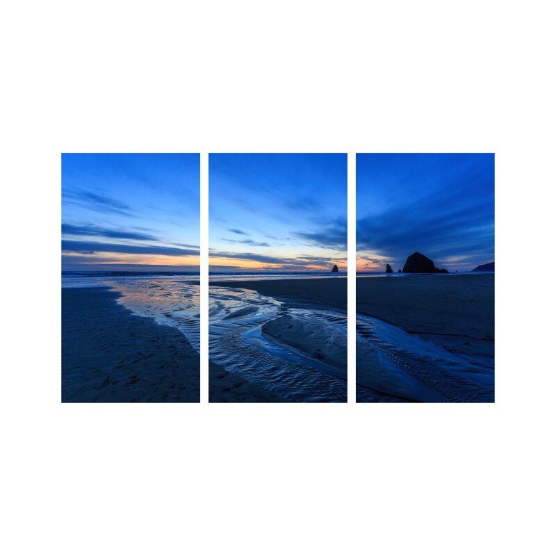 Set tablouri Multicanvas 3 piese 150x90 cm, peisaj 13