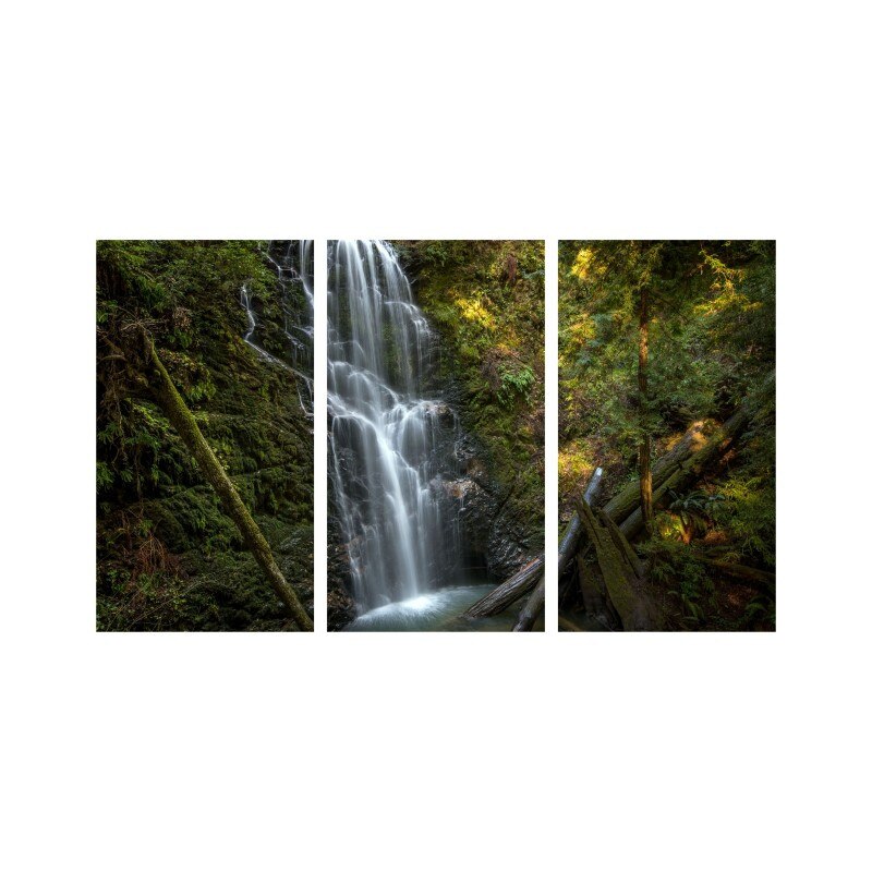 Set tablouri Multicanvas 3 piese 150x90 cm, peisaj 36