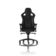 Scaun gaming, Noblechairs, Pe roti, Negru