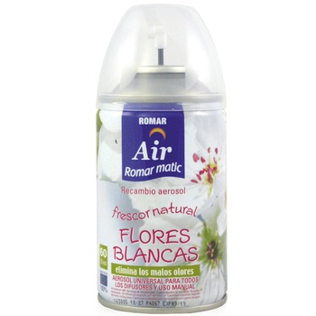 Odorizant camera rezerva Romar Floare Alba 250ml Odorizant camera rezerva Romar Floare Alba 250ml