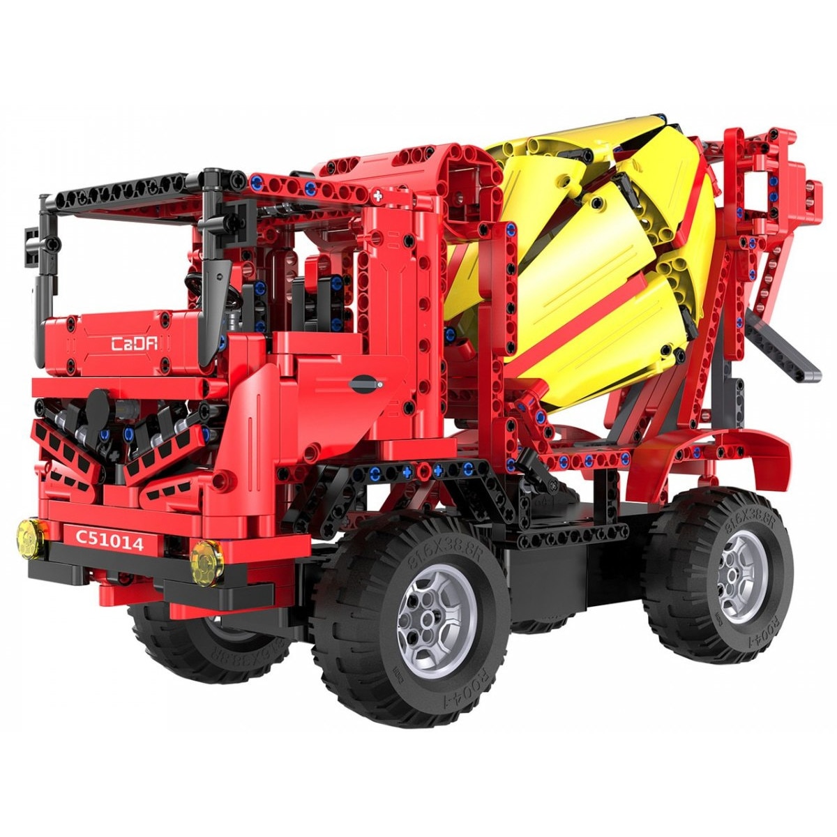 Betoniera cu telecomanda din blocuri de constructie - 814 bucati