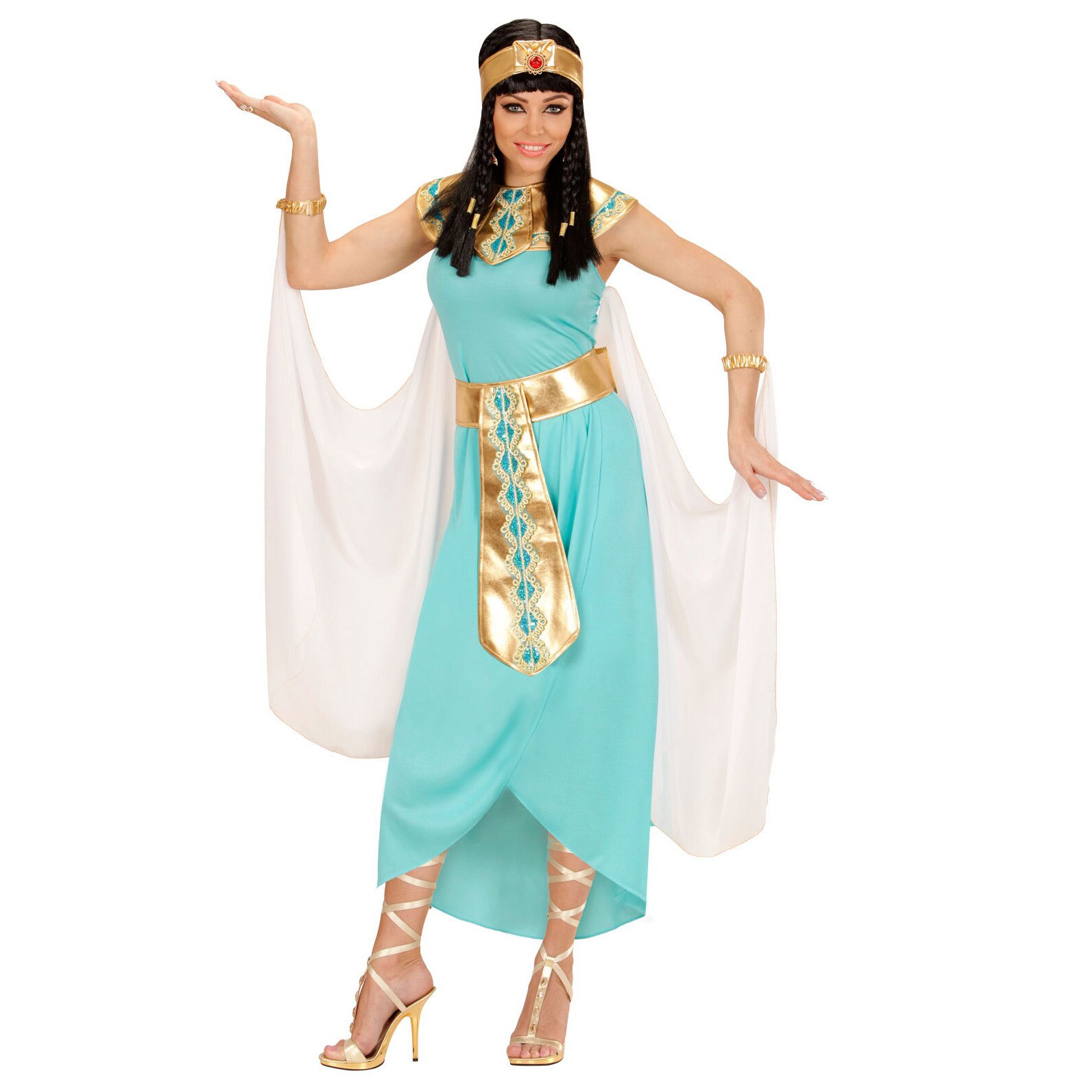 Costum cleopatra cu pelerina L