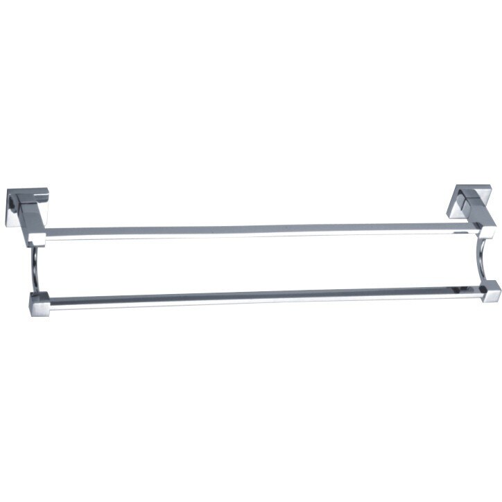 Suport prosop baie iMK®, tip bara, cu doua brate, 60 cm