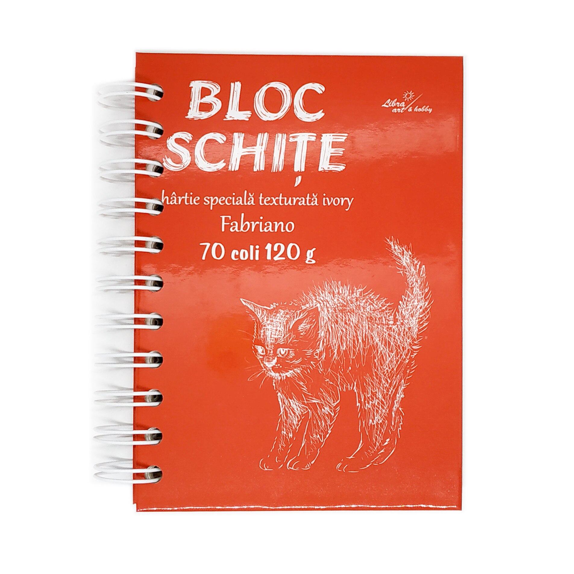 Bloc desen si schite A6 hartie Ivory Fabriano 70 coli 120 g