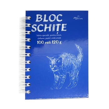Bloc desen si schite A6 100 coli 120 g Bloc desen si schite A6 100 coli 120 g
