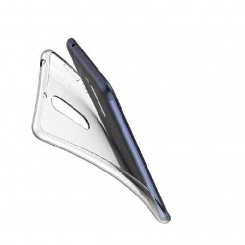 Husa Nokia 6, silicon, transparent, 10002268