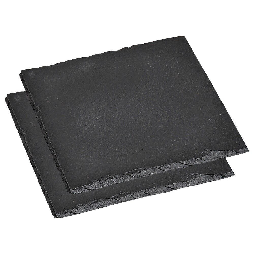 Set 2 tocatoare granit Kesper, 20 x 20 cm, Gri