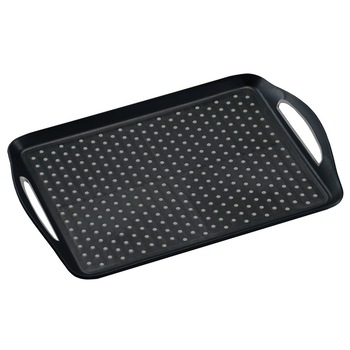 Tava servire Kesper, 45.5 x 32 x 4.5 cm, Plastic, Negru Tava servire Kesper, 45.5 x 32 x 4.5 cm, Plastic, Negru