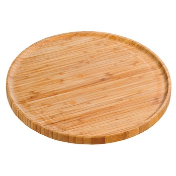 Platou de pizza din bambus Kesper, 32 cm, Maro Platou de pizza din bambus Kesper, 32 cm, Maro