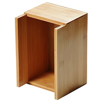 Suport de servetele, Kesper, 12 x 18 x 18 cm, Lemn de bambus, Maro Suport de servetele, Kesper, 12 x 18 x 18 cm, Lemn de bambus, Maro