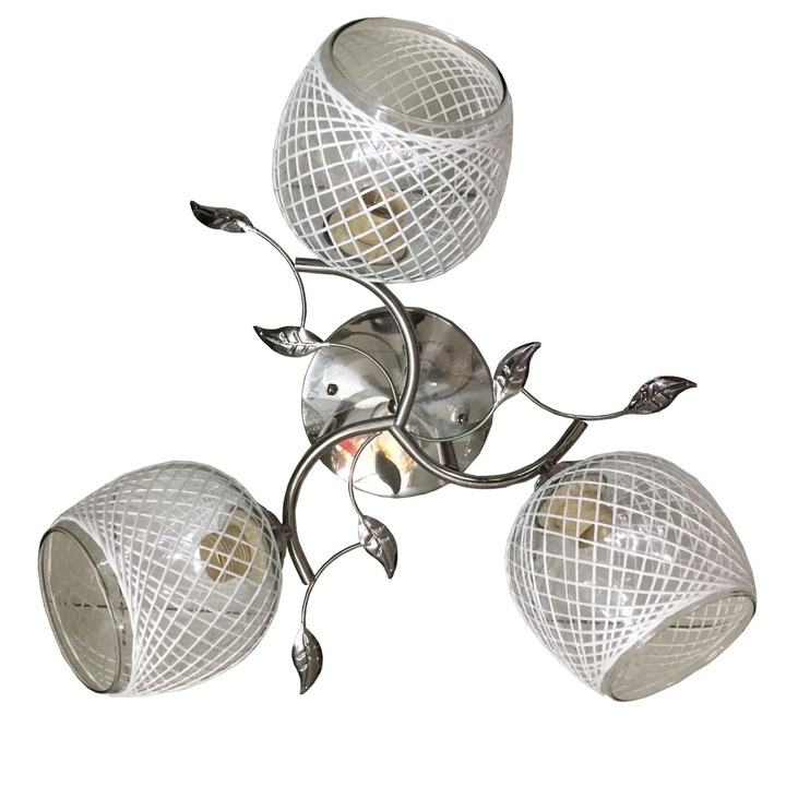 Полилеи Light SV3, троен, Сребрист