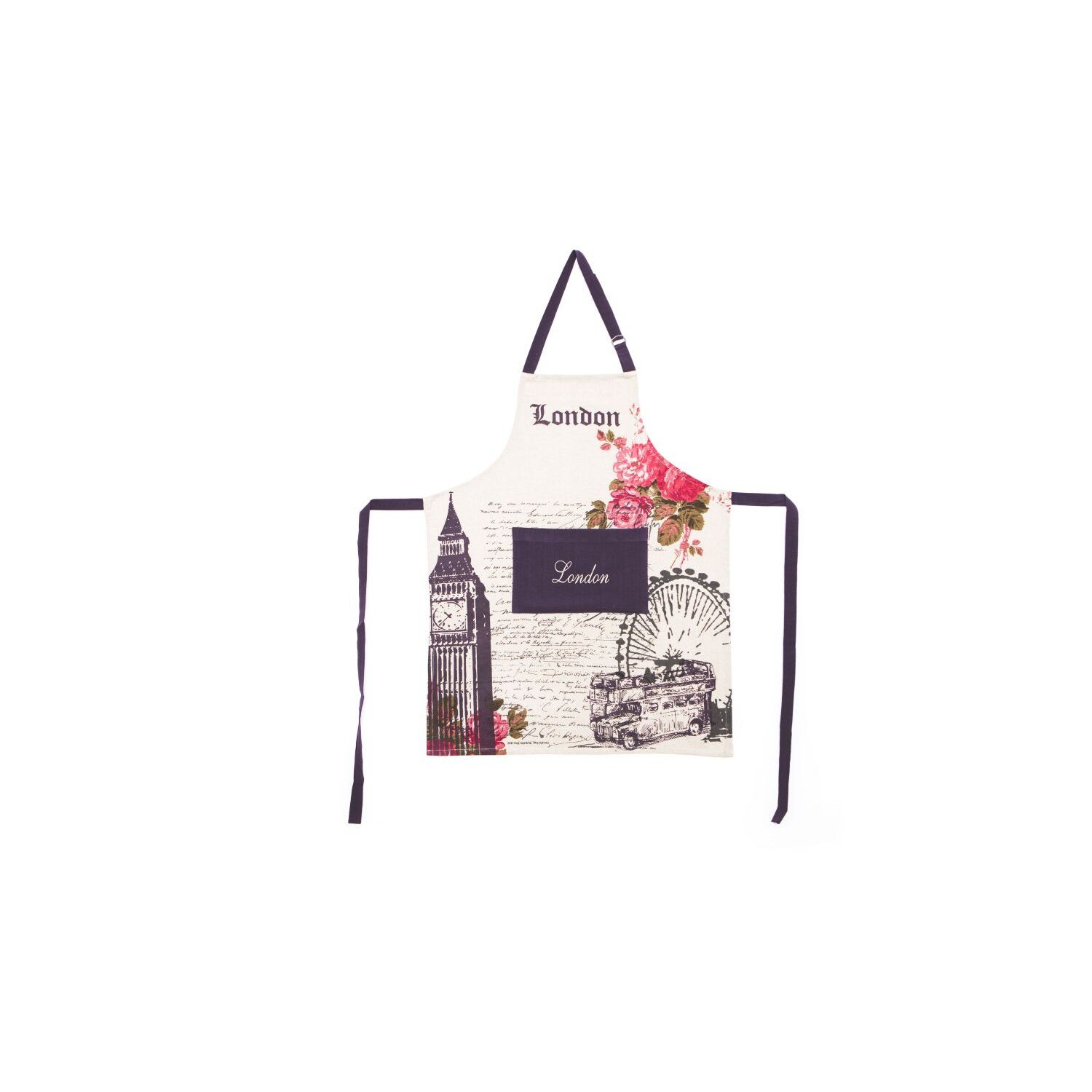 Sort London 100% bumbac