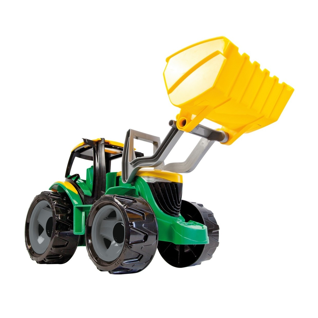 Tractor cu cupa Lena 02057 din plastic Gigant 62cm sustine 100kg