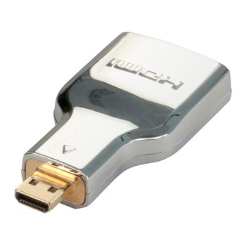 Adaptor HDMI la micro HDMI-D CROMO M-T, Lindy L41510 Adaptor HDMI la micro HDMI-D CROMO M-T, Lindy L41510