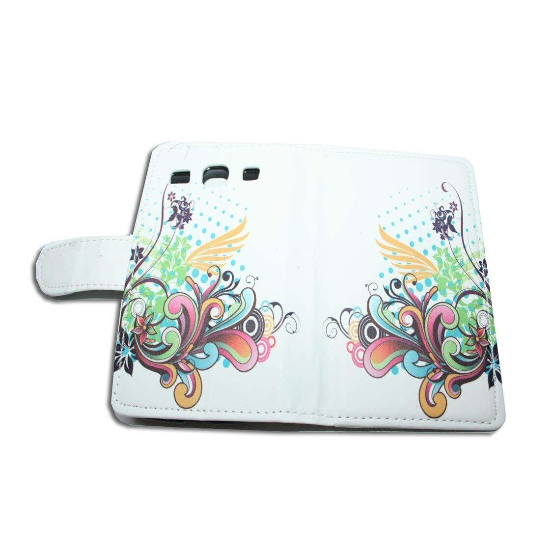 Husa Samsung Galaxy Core Plus G3500, carte, best flowers, alba