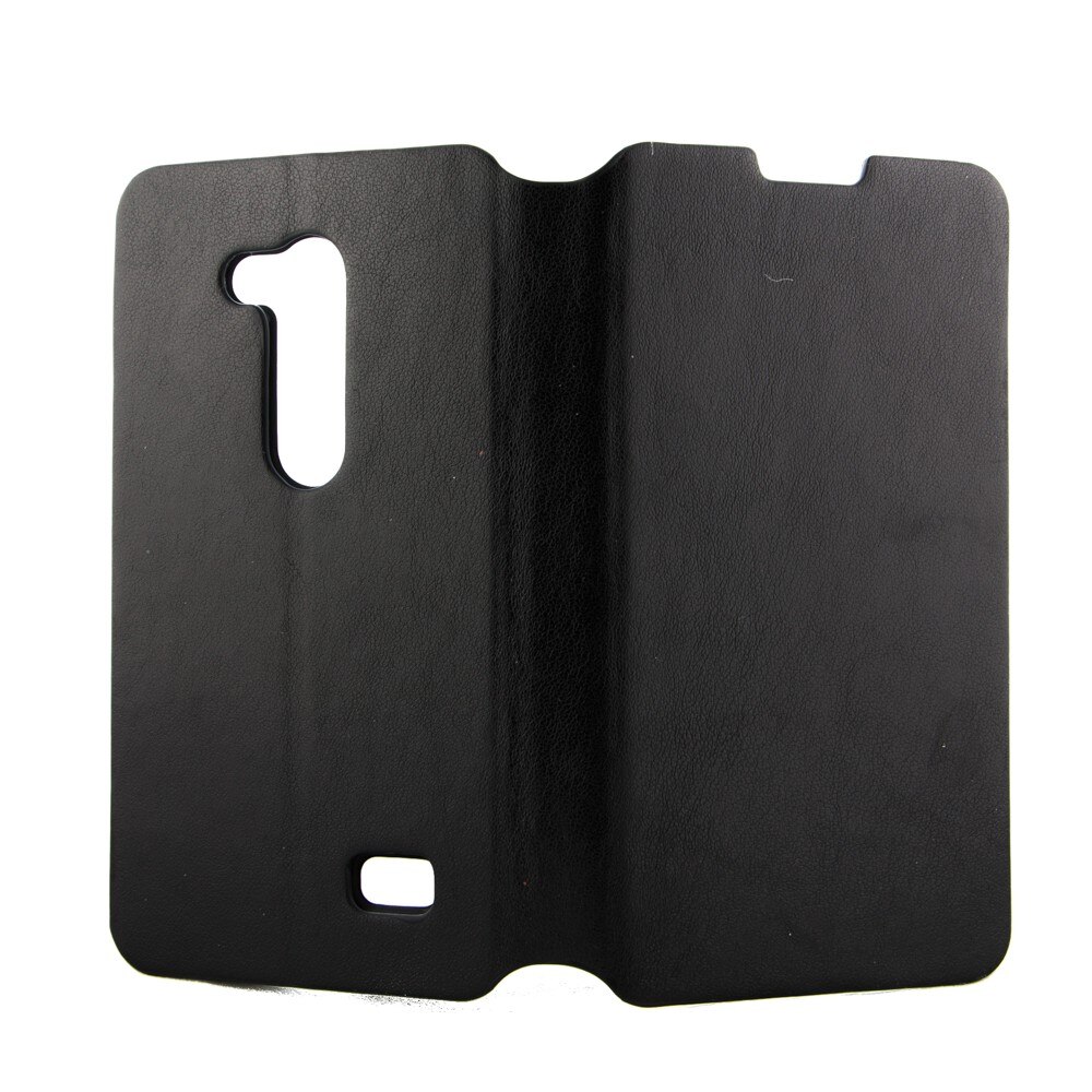 Husa LG L Fino D290N, carte, piele eco, negru