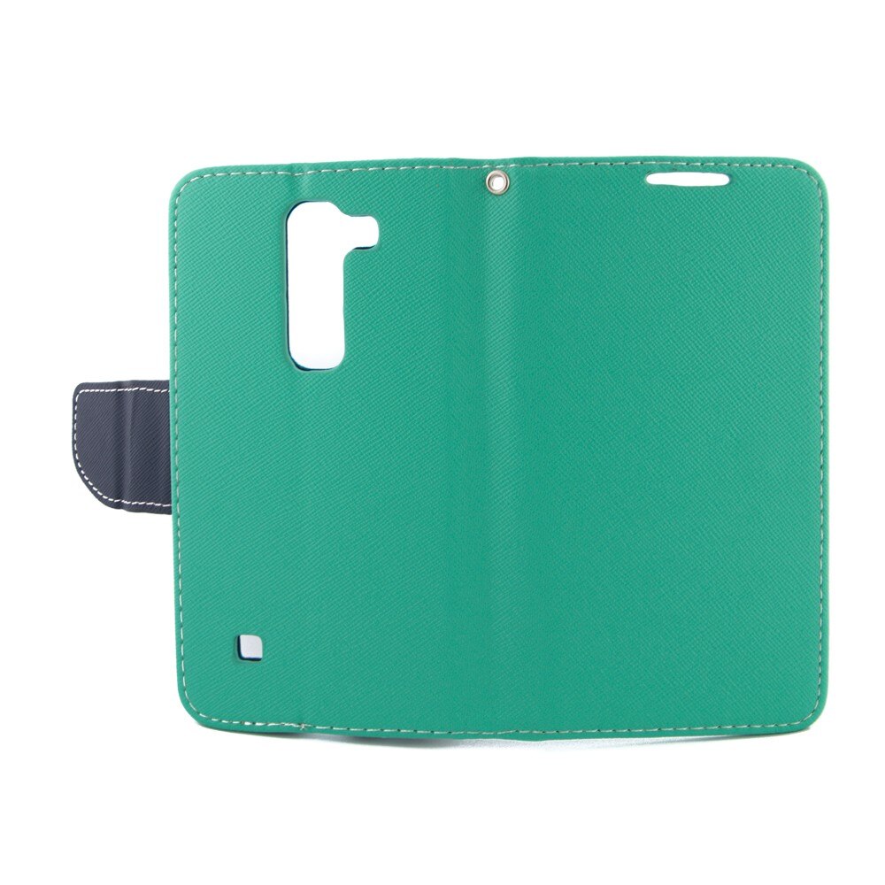 Husa LG L Spirit H440N, piele eco, fancy, verde