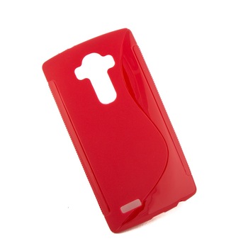 Husa LG G4, silicon, rosu Husa LG G4, silicon, rosu