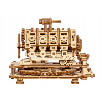 Puzzle 3D din lemn Wooden City, Mecanism, 200 de piese Puzzle 3D din lemn Wooden City, Mecanism, 200 de piese