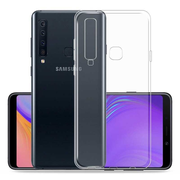 Силиконов калъф Ultra Slim Back Case за Samsung A9 2018 , Прозрачен , Blister