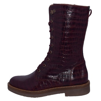Ghete dama, din piele naturala, marca KicKers, 655581-50-30-134, bordo, Bordo, 37 Ghete dama, din piele naturala, marca KicKers, 655581-50-30-134, bordo, Bordo, 37