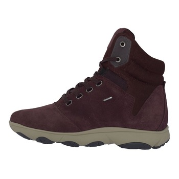 Ghete sport dama, din piele naturala, marca Geox, D746TA-30-06, bordo, Visiniu inchis, 35 Ghete sport dama, din piele naturala, marca Geox, D746TA-30-06, bordo, Visiniu inchis, 35