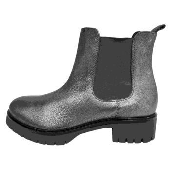 Ghete dama, din piele naturala, Gino Rossi, DSH531-18-32, argintiu, Argintiu, 38 Ghete dama, din piele naturala, Gino Rossi, DSH531-18-32, argintiu, Argintiu, 38