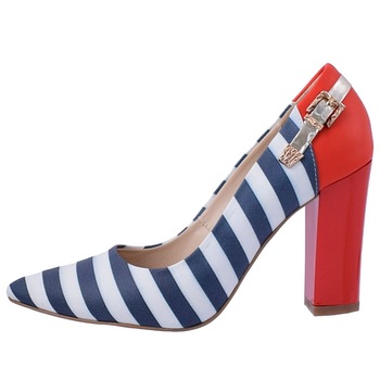 Pantofi dama, din piele naturala, marca Botta, 1029-15, multicolor, Multicolor Pantofi dama, din piele naturala, marca Botta, 1029-15, multicolor, Multicolor