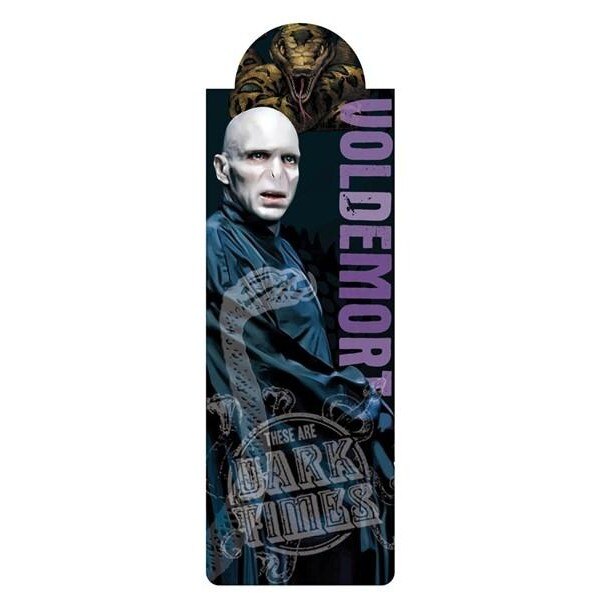 Semn de carte magnetic Harry Potter - Voldemort