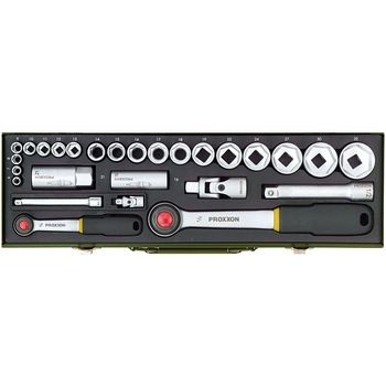 Trusa Proxxon chei tubulare cu patrat de antrenare de 3/8 Trusa Proxxon chei tubulare cu patrat de antrenare de 3/8