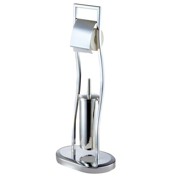 Perie iMK® pentru toaleta, Ceramica, Metal cromat, Design unic, 75 x 30 x 20 cm Perie iMK® pentru toaleta, Ceramica, Metal cromat, Design unic, 75 x 30 x 20 cm