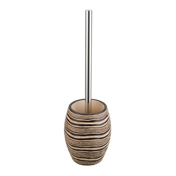 Set Suport +Perie iMK® pentru toaleta , Maro/bej, 11.5 x 14.5 x 37.5 cm Set Suport +Perie iMK® pentru toaleta , Maro/bej, 11.5 x 14.5 x 37.5 cm