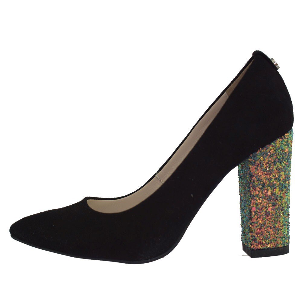 Pantofi dama, din piele naturala, marca Botta, 428NG-01-05, negru, Negru, 35