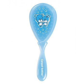 Set perie si piaptan, albastru, ursuleti Set perie si piaptan, albastru, ursuleti