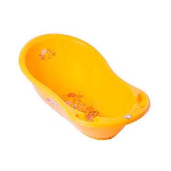 Cadita baie, Tweet tweet, portocalie, 86cm Cadita baie, Tweet tweet, portocalie, 86cm