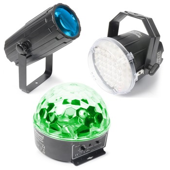 Set lumini - Moon, Stroboscop si Star Set lumini - Moon, Stroboscop si Star