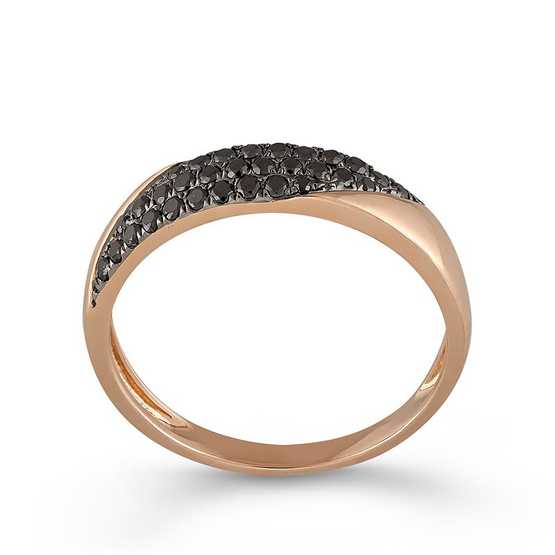 Inel Deruvo Aur 18k Diamante Negre, 55 R29279-R