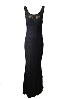 Rochie dama, ADROM, Dantela, Negru, Negru, XL Rochie dama, ADROM, Dantela, Negru, Negru, XL