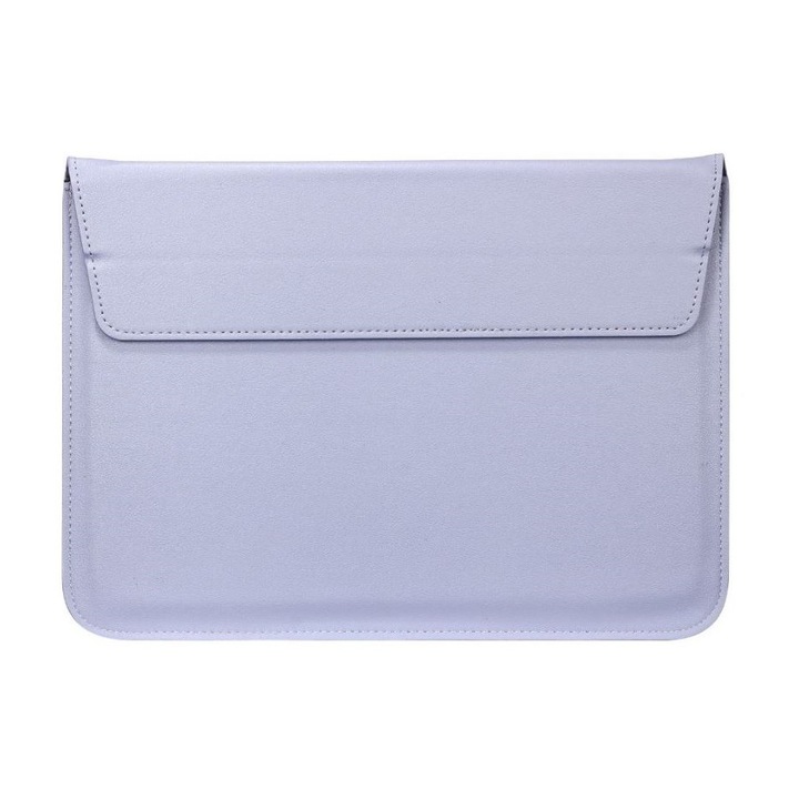 Univerzális laptop táska, 13",, 32,5 x 22,7 x 1,7 cm tároló méret, asztali tartó, stand, bújtatós, TáskaLine, lila