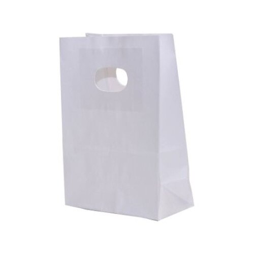 Pungi cadou, Sacose Cadou albe , 18x9x25 cm, 10 buc/set