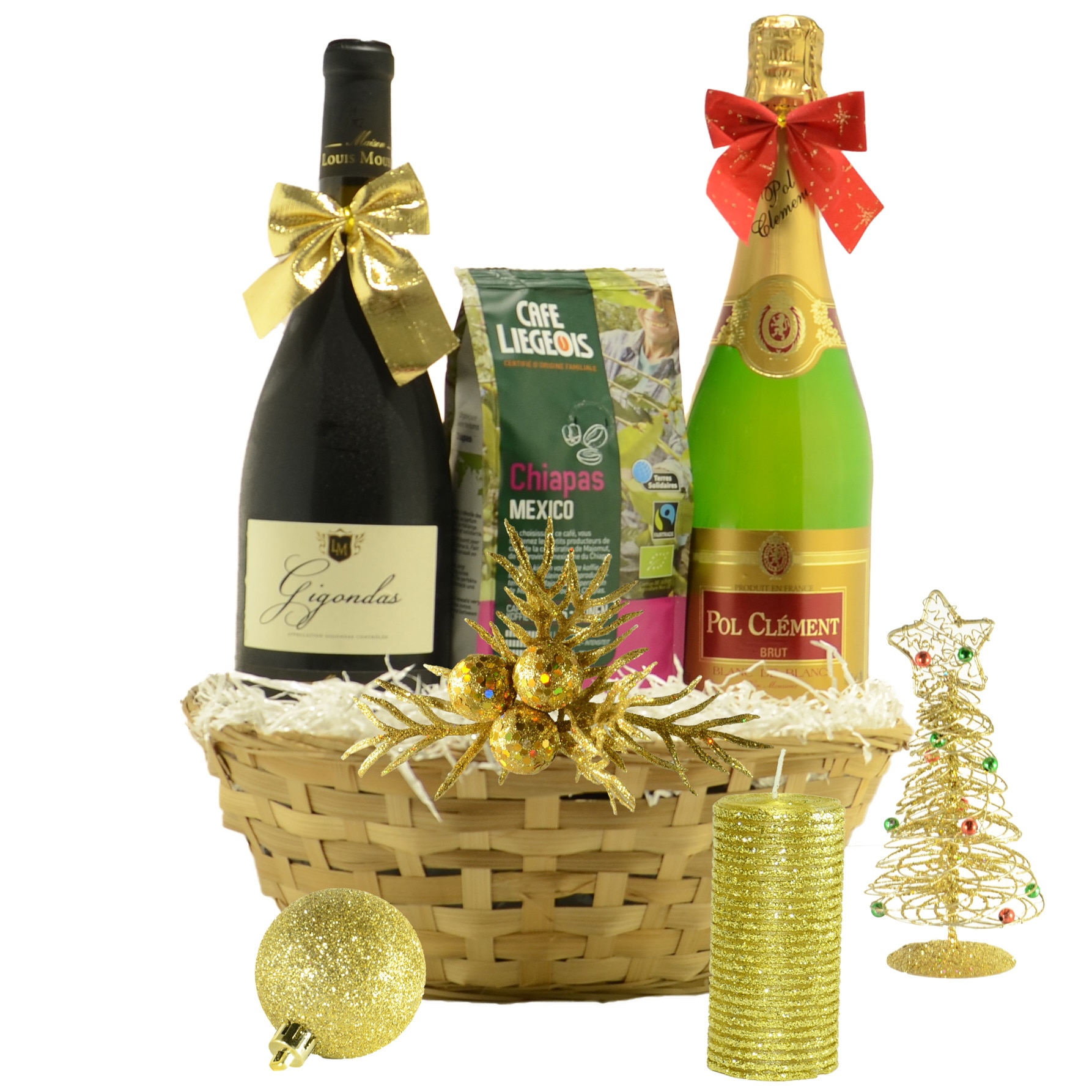 Pachet cos cadou Gigondas si Pol Clement