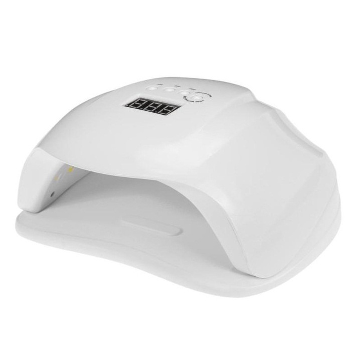 Lampa de manichiura, SUN, UV LED, 54 W, Alb