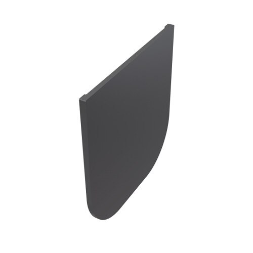 Capac pentru inchiderea rigolei de exterior 110x105x5 mm