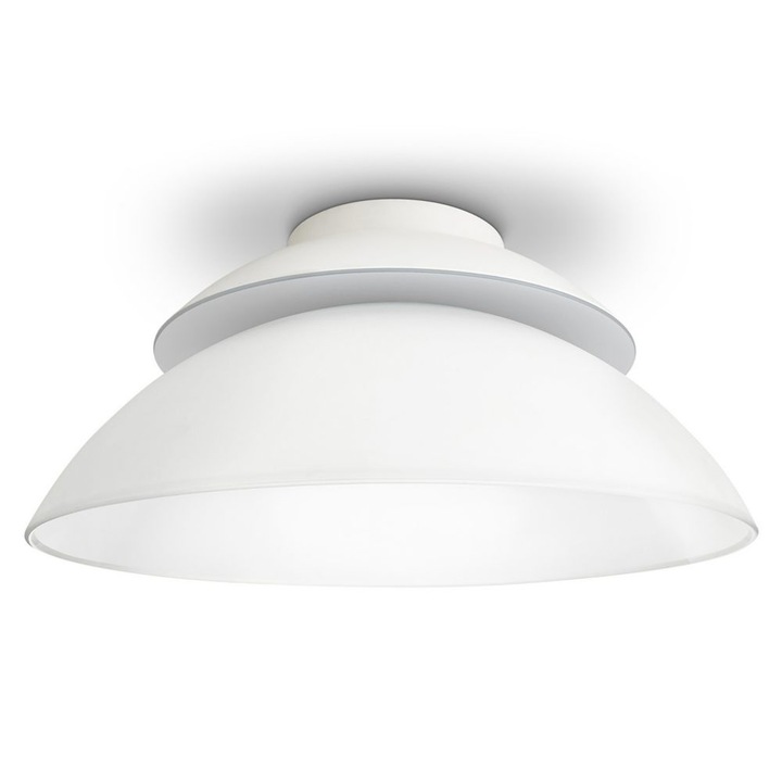 Plafoniera inteligenta LED integrat Philips Hue Beyond, WiFi, 4.5W (28W), lumina RGB,